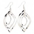 boucles d'oreilles 3 rangs
