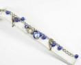bracelet charms dent bleu