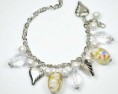 bracelet charms feuilles