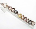 bracelet chaine multicolore